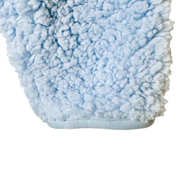 Wallflower Sky Blue Sherpa Quarter-Zip Pullover - Size M - NWT - Picture 3 of 9